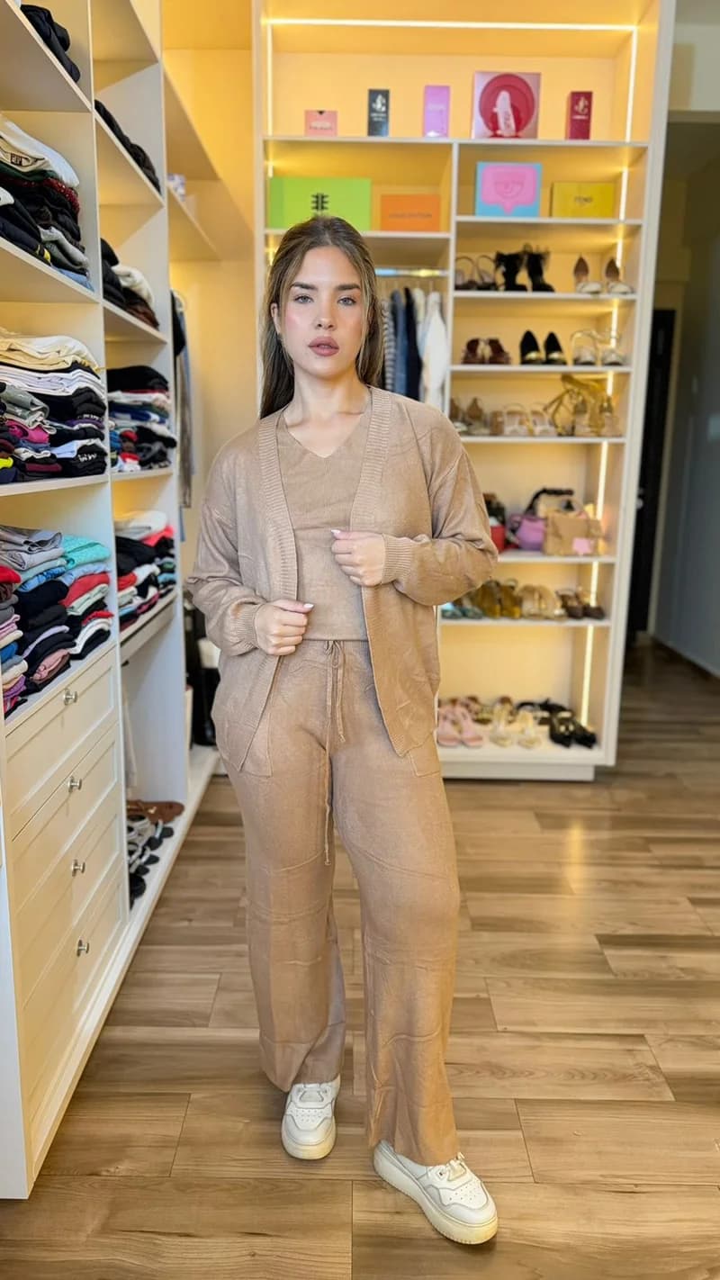 Conjunto Beige Claro
